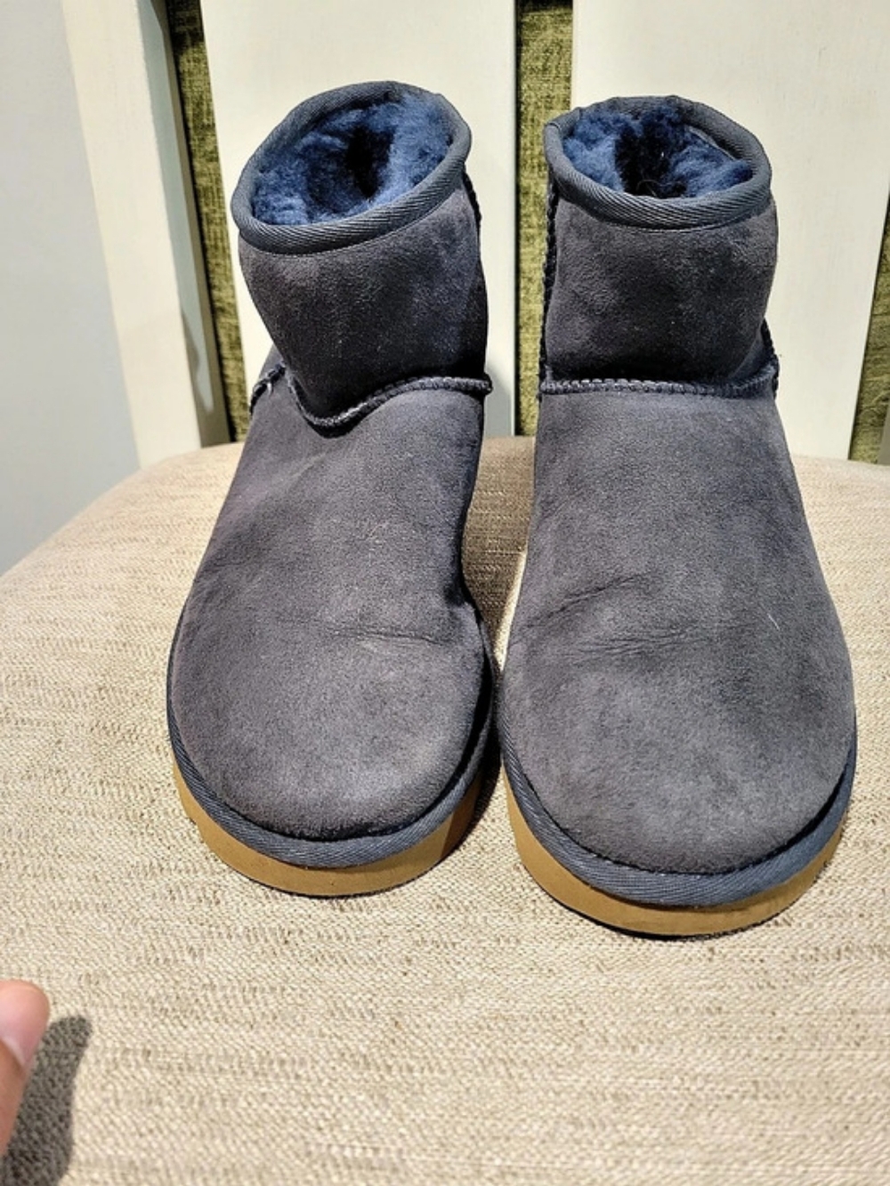 UGG Classic Mini Boots Blue US 7 Great Condition